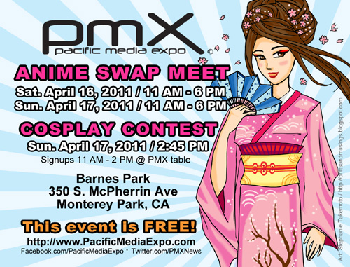 Anime Swap Meet 
at the Monterey Park Cherry Blossom Festival 2011