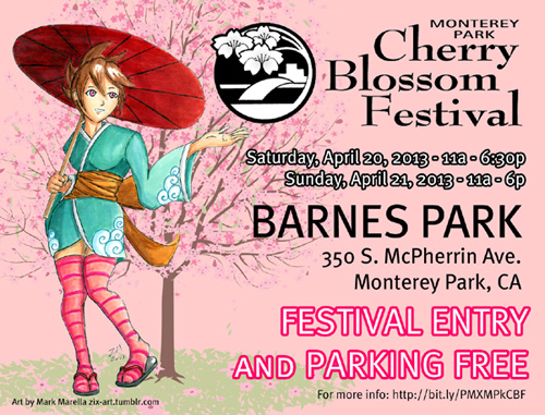 Anime Swap Meet 
at the Monterey Park Cherry Blossom Festival 2013